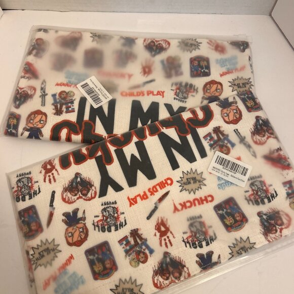 🎃 Set of 2 “In My Chucky Era” Canvas Tote Bags | Halloween Candy Bags | Horror - Picture 6 of 7